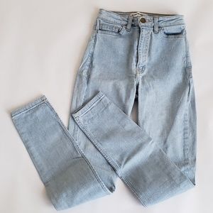 American Apparel High Waisted Jeans
